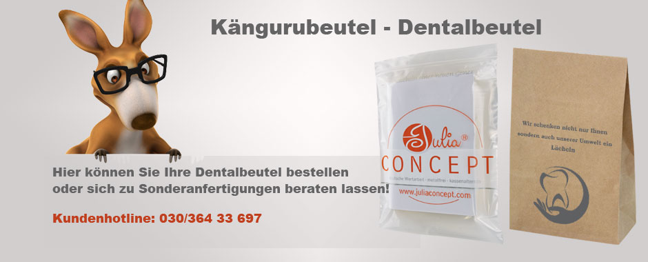 Dentalbeutel ab Lager oder auch mit Druck