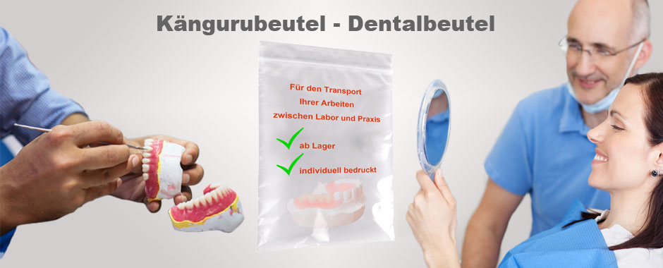 Bestellen Sie Ihre Dentalbeutel ab Lager oder bedruckt bei Verpackungsprimus